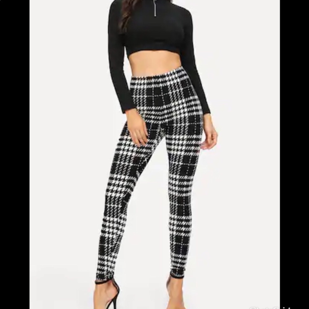 Plaid Leggings
